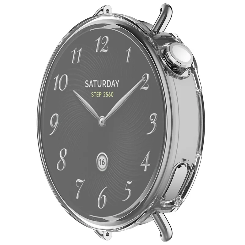 For Xiaomi Watch S4 41mm Watch Case Transparent TPU Full Cover Protector