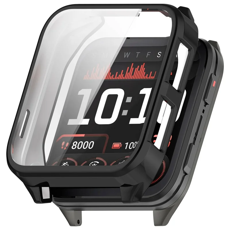 Für Garmin Venu X1 Uhrengehäuse Vollschutz Kratzfeste TPU-Abdeckung - Elektroplattierung Schwarz