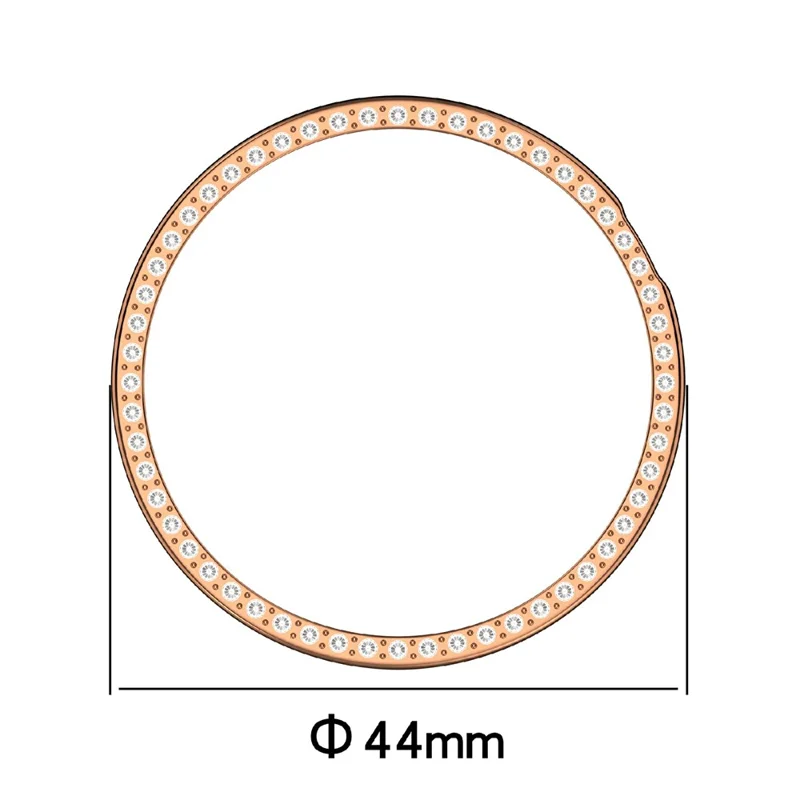 For Honor Watch Fit Elegant Edition Watch Case Rhinestone Decor Hollow Electroplating PC Watch Cover - Black