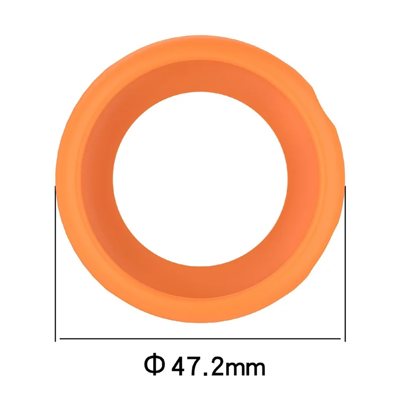 Cover in silicone morbido per Vivo Watch 5 / 5 eSIM / iQOO Watch 5 - Cornice traforata - Bianco