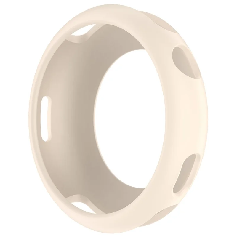 For vivo Watch 5 / 5 eSIM / iQOO Watch 5 Watch Case Soft Silicone Hollow Watch Frame Cover - Starlight
