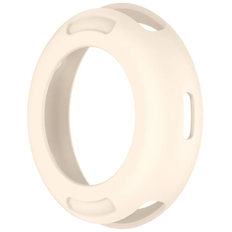 For vivo Watch 5 / 5 eSIM / iQOO Watch 5 Watch Case Soft Silicone Hollow Watch Frame Cover - Starlight