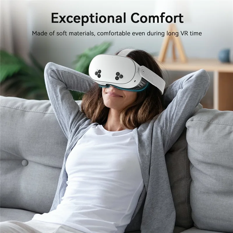 AMVR FC5 For Meta Quest 3S Face Mask VR Headset Cover Ventilated Anti-Fog Cooling