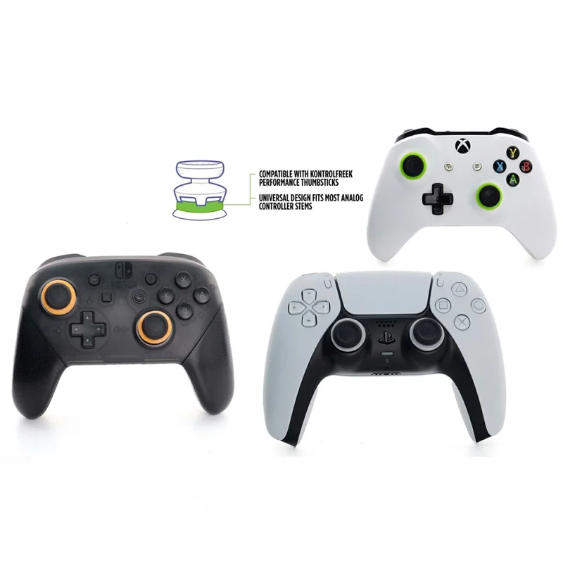 DOBE TY-5811 6Pcs Joystick Silicone Buffer Rings for PS5 / PS4 / Xbox / Switch Pro Game Controller Accessories