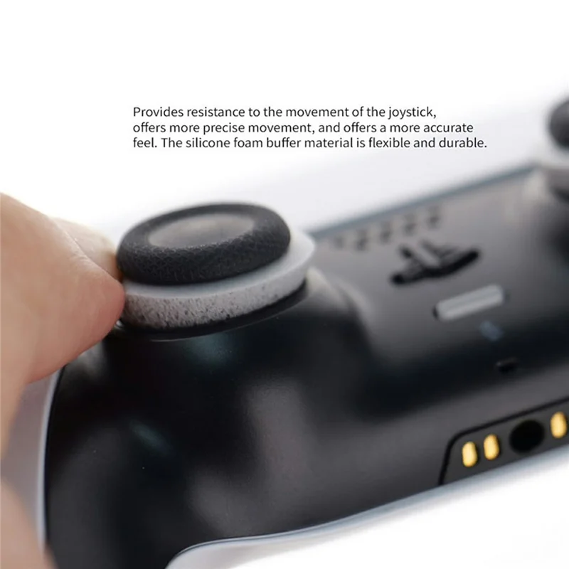 DOBE TY-5811 6Pcs Joystick Silicone Buffer Rings for PS5 / PS4 / Xbox / Switch Pro Game Controller Accessories