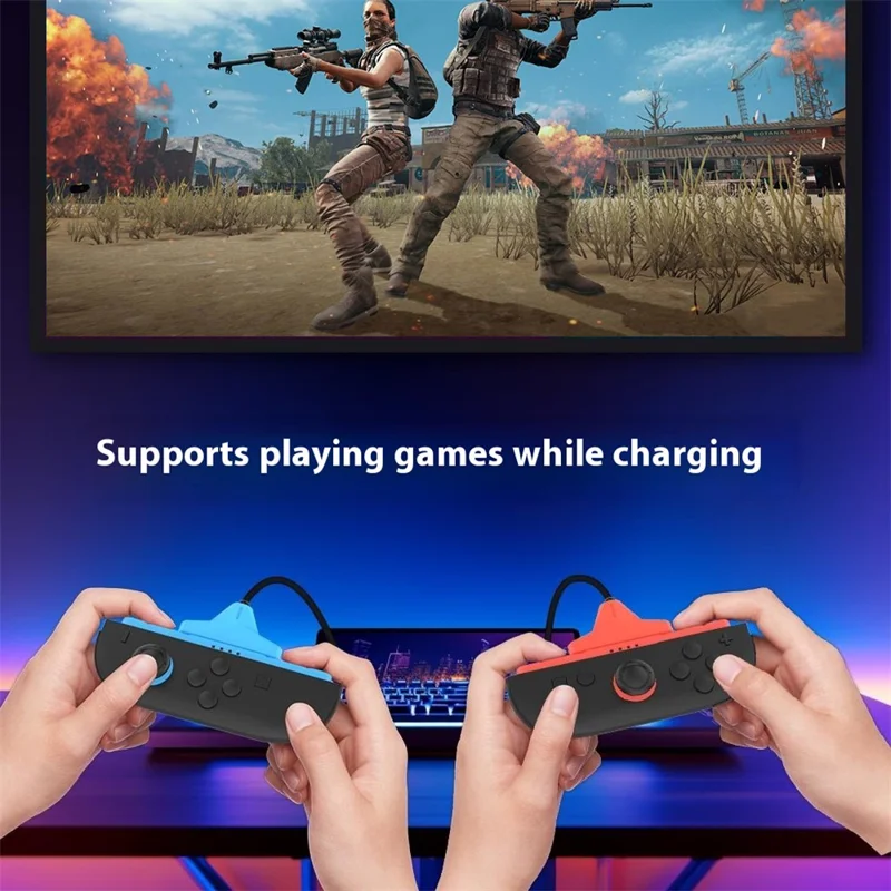 IPEGA PG-SW2227A 2.5m 2 in 1 Magnetic Splitter Charging Cable for Nintendo Switch 2 Left and Right Joy-Con
