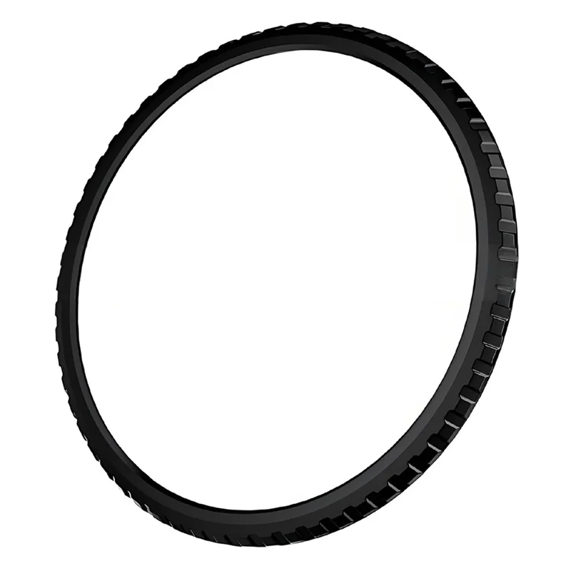 Per Samsung Galaxy Watch8 Classic 46mm Anello Protettivo in Metallo Resistente ai Graffi per Cornice dell'Orologio - Nero Elettroplaccato