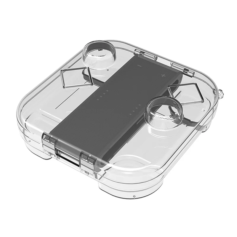 HS-SW2010CR For Nintendo Switch 2 Joy-Con Controller Charging Storage Case Clear Dustproof Hard Box