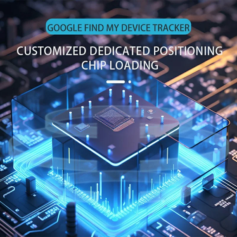 F08 5Pcs Traceur Google Find My Device pour Android IP65 Étanche Localisateur Bluetooth Intelligent avec Alarme - Noir