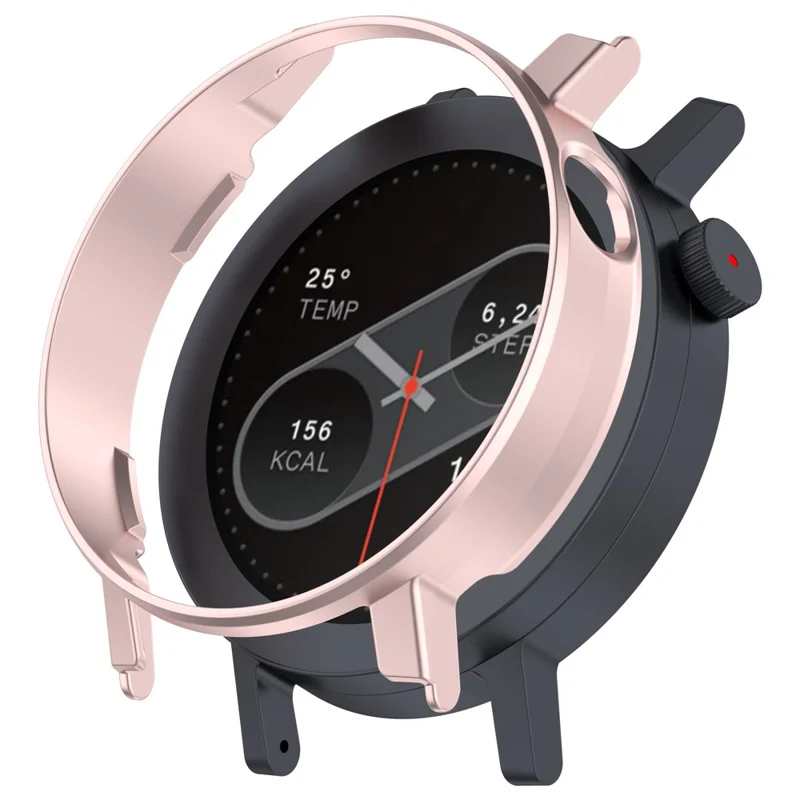 For Nothing CMF Watch 3 Pro Half Coverage Hollow-Out Protective Frame PC Watch Case - Pink