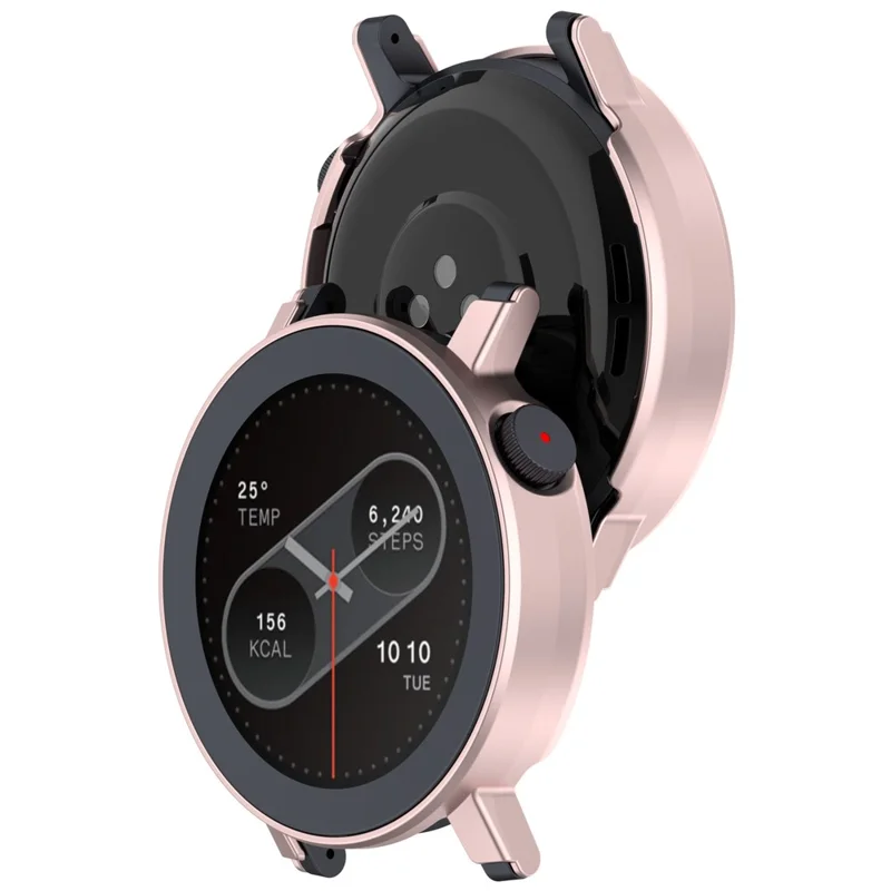 For Nothing CMF Watch 3 Pro Half Coverage Hollow-Out Protective Frame PC Watch Case - Pink