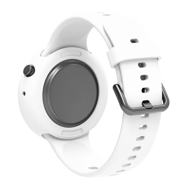 For Honor Watch Fit Vitality Edition Protective Case Shockproof Scratch Resistant Silicone Cover - White