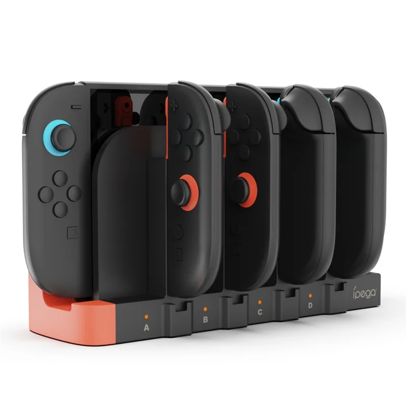 IPEGA PG-SW2186 Dock di ricarica Joy-Con per Nintendo Switch 2 / Switch / Switch OLED Caricabatterie 4 in 1 per Controller