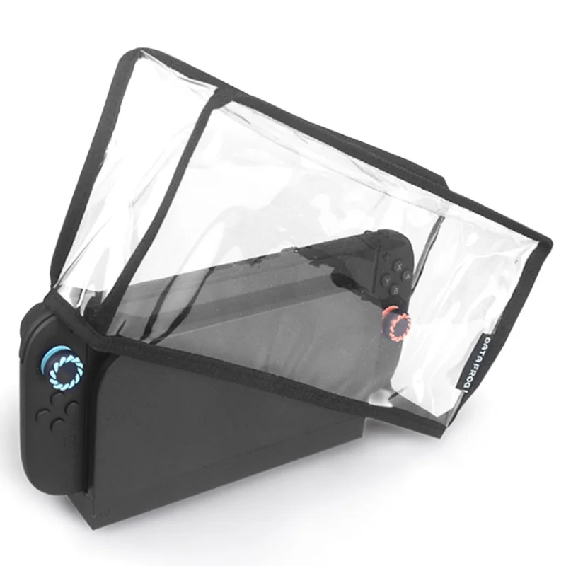 DATA FROG Dust Cover for Nintendo Switch 2 / Switch / Switch OLED Game Console Dock Transparent Protective Sleeve