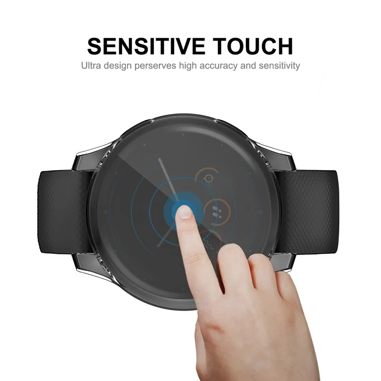 HAT PRINCIPE Custodia protettiva in TPU trasparente e morbida per Garmin Venu 2 45mm / Vivoactive 4 45mm