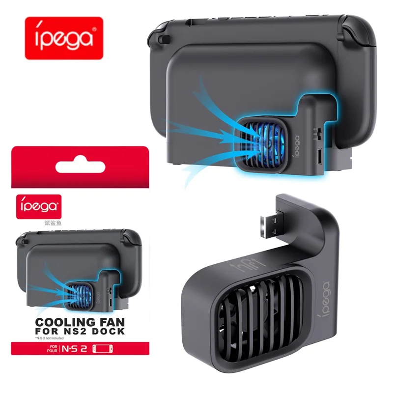 IPEGA PG-SW2206 Per Nintendo Switch 2 Dock Ventola di Raffreddamento 2 Impostazioni di Velocità Dispositivo di Dissipazione del Calore