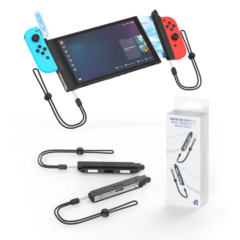 JYS-NS2327 Magnetic Joy-Con Adapter for Nintendo Switch 1 Joy-Con Controllers to Switch 2 Game Console