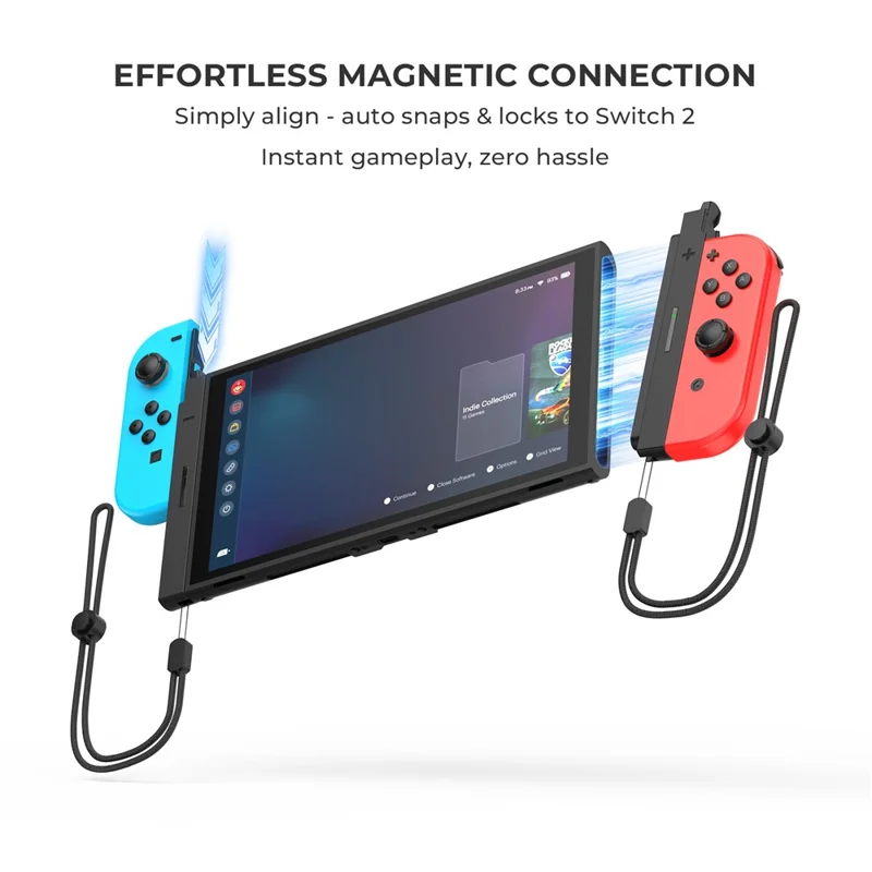 JYS-NS2327 Magnetic Joy-Con Adapter for Nintendo Switch 1 Joy-Con Controllers to Switch 2 Game Console