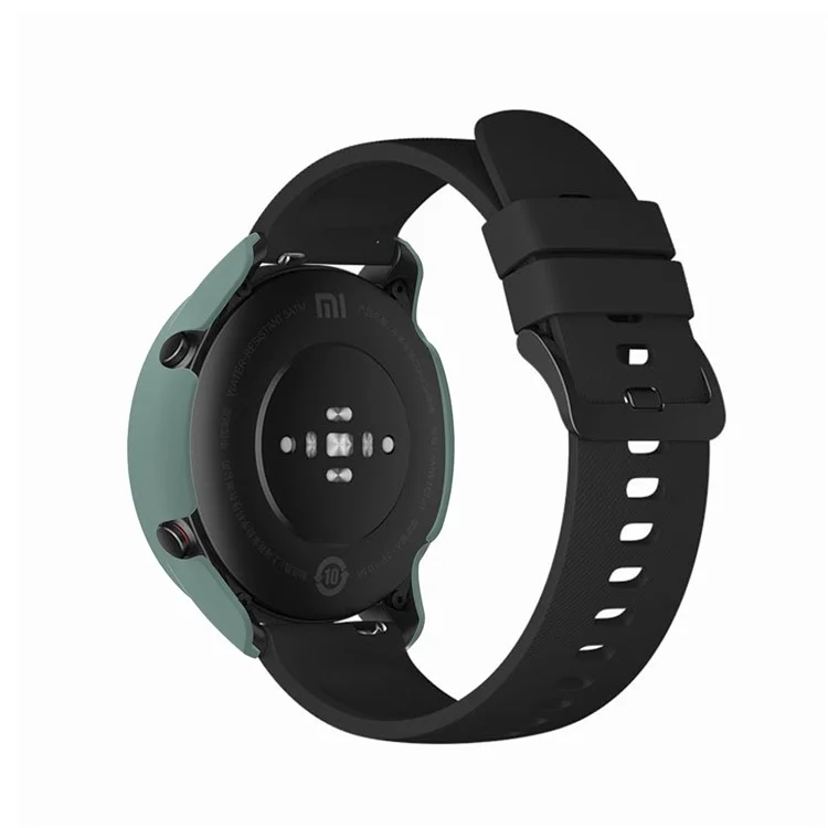 PC Smart Watch Couvre de Boîtier de Protection Avec un Film de Protecteur D'écran en Verre Trempé Pour Xiaomi Mi Watch Couleur - Vert