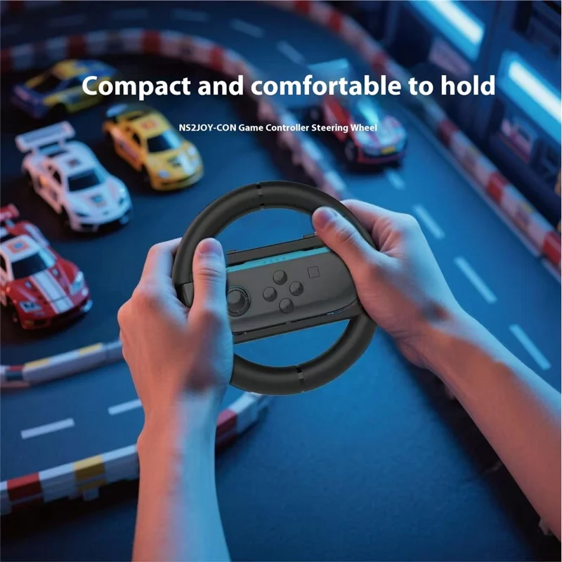 PGTECH GP-393 For Nintendo Switch 2 10 in 1 Controller Accessory Kit Joystick Caps Steering Wheel Grip Handle and Sticker Set