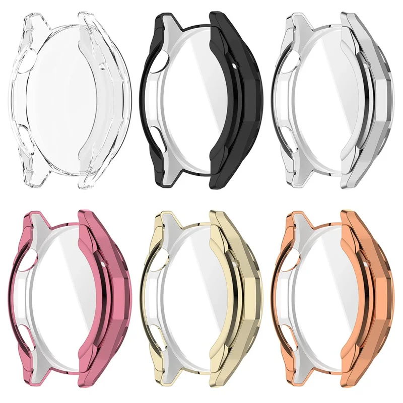 For Huawei Watch GT 6 46mm TPU Watch Protective Case Full Coverage Shockproof Watch Cover - Transparent