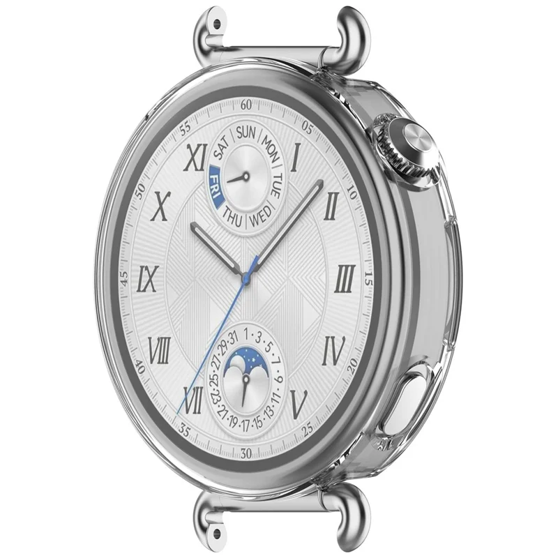 For Huawei Watch GT 6 41mm TPU Watch Protective Case Full Coverage Shockproof Watch Cover - Transparent
