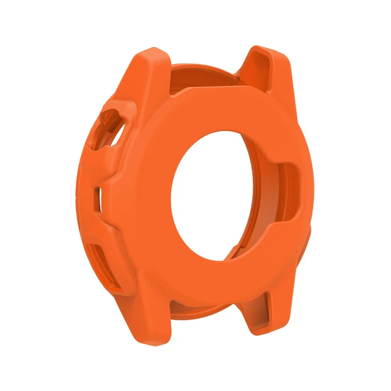 For Coros Nomad Protective Case Shockproof Scratch Resistant Silicone Cover - Orange