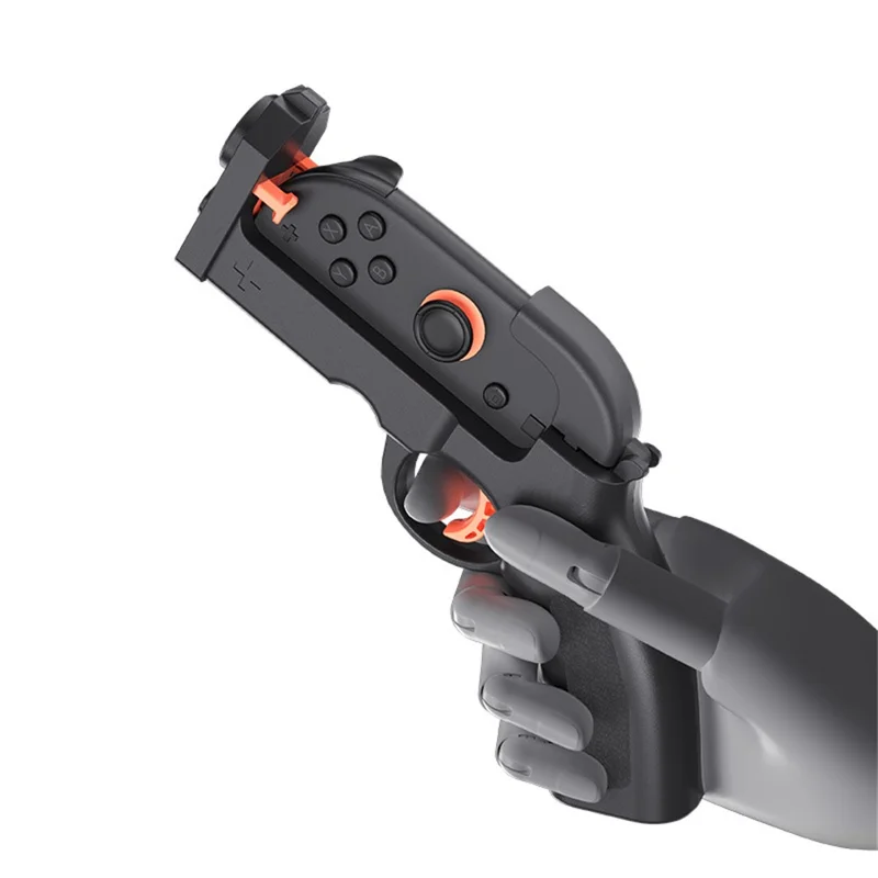 HBS-2841 2 szt. dla Nintendo Switch 2 lewy i prawy joystick Joy-Con uchwyt strzelania w kształcie pistoletu