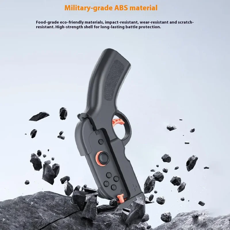 HBS-2841 2 szt. dla Nintendo Switch 2 lewy i prawy joystick Joy-Con uchwyt strzelania w kształcie pistoletu