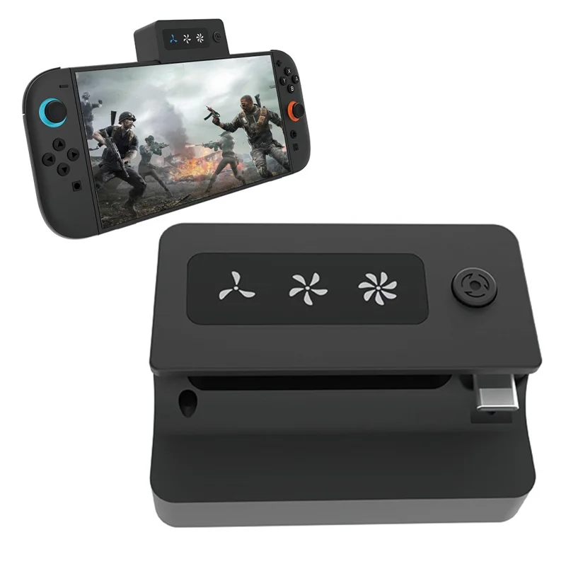 HBS-2843 til Nintendo Switch 2 køleventilator 3 hastigheder justerbar varmeafledning radiator