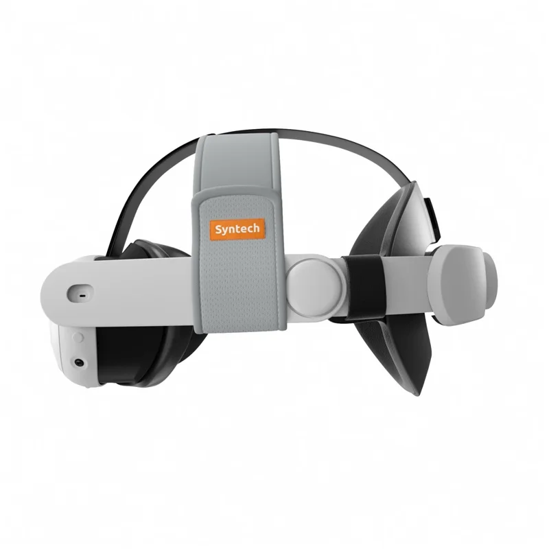 SYNTECH SYNM049P Pasek do zestawu VR dla Meta Quest 3 / 3S Regulowany pasek głowy Zdejmowany pasek głowy