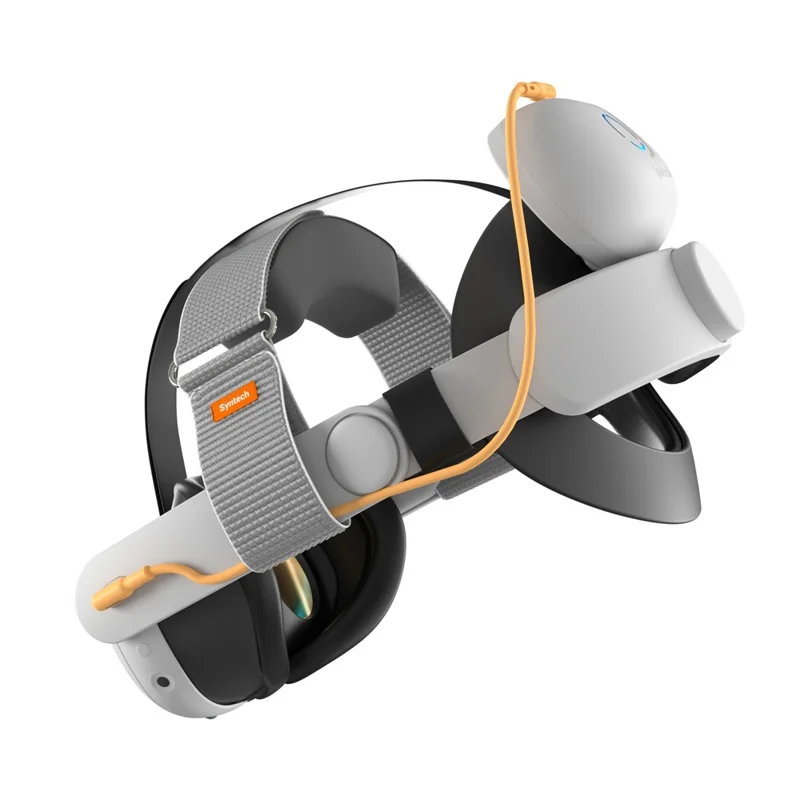 SYNTECH M48PE VR Headset Strap with Battery for Meta Quest 3 / 3S Adjustments Virtual Reality Headband
