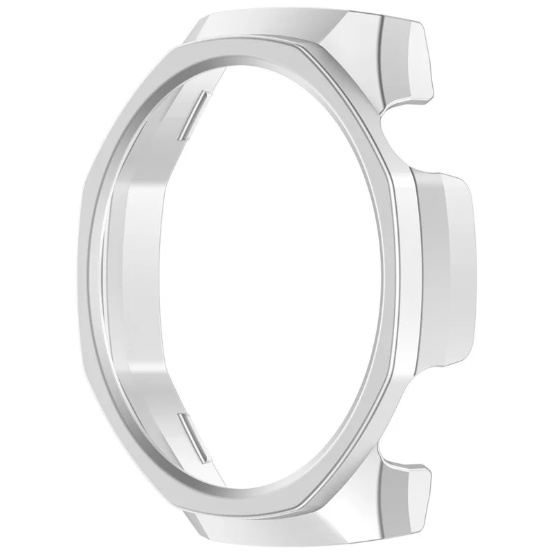 For Huawei Watch GT 6 Pro 46mm Case Semi-Enclosed PC Protective Watch Frame - Silver
