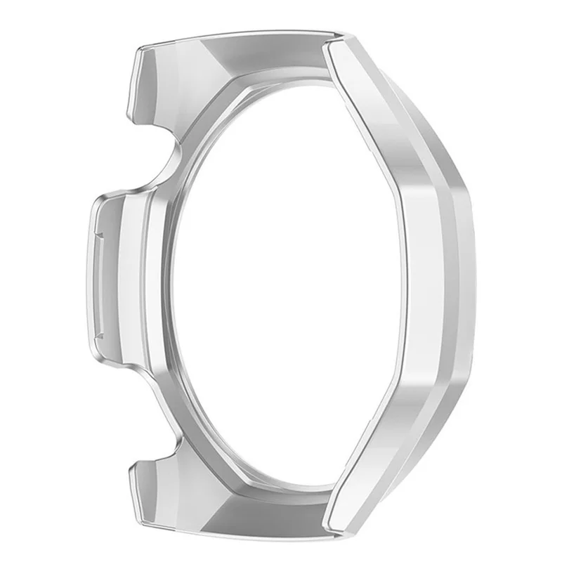 For Huawei Watch GT 6 Pro 46mm Case Semi-Enclosed PC Protective Watch Frame - Silver