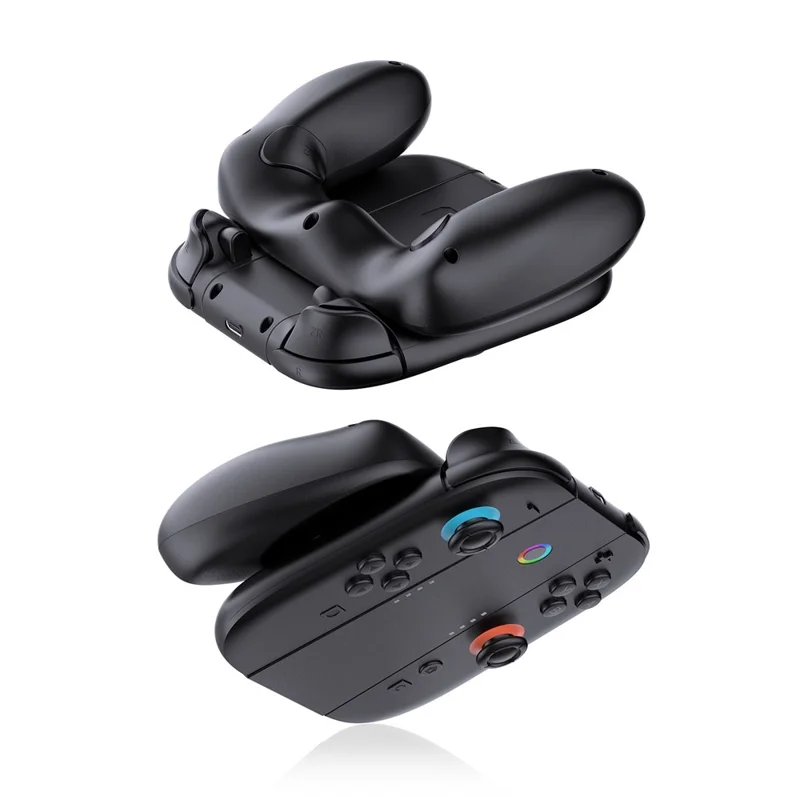 JYS-NS2287B För Nintendo Switch 2 kontrolleringsgrepp med magnetisk laddning och GL/GR-knappar - Svart