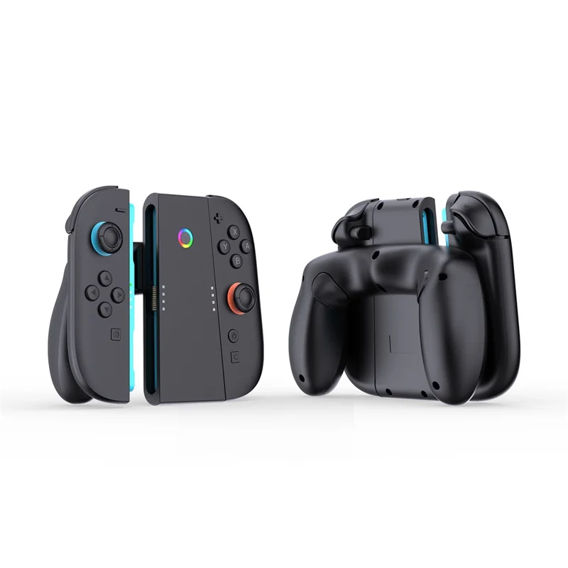 JYS-NS2287B För Nintendo Switch 2 kontrolleringsgrepp med magnetisk laddning och GL/GR-knappar - Svart
