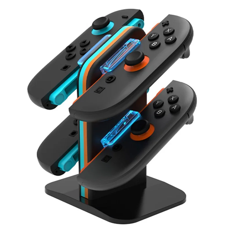 HBS-2859 do Nintendo Switch 2 Joy-Con, stacja ładująca 4 w 1, stojak do ładowania kontrolerów