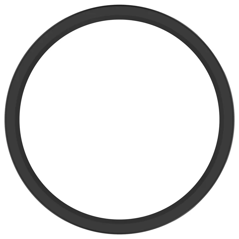 For Huawei Watch GT 6 41mm Case Semi-Enclosed PC Protective Watch Frame - Black