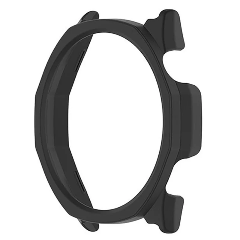 For Huawei Watch GT 6 46mm Case Semi-Enclosed PC Protective Watch Frame - Black