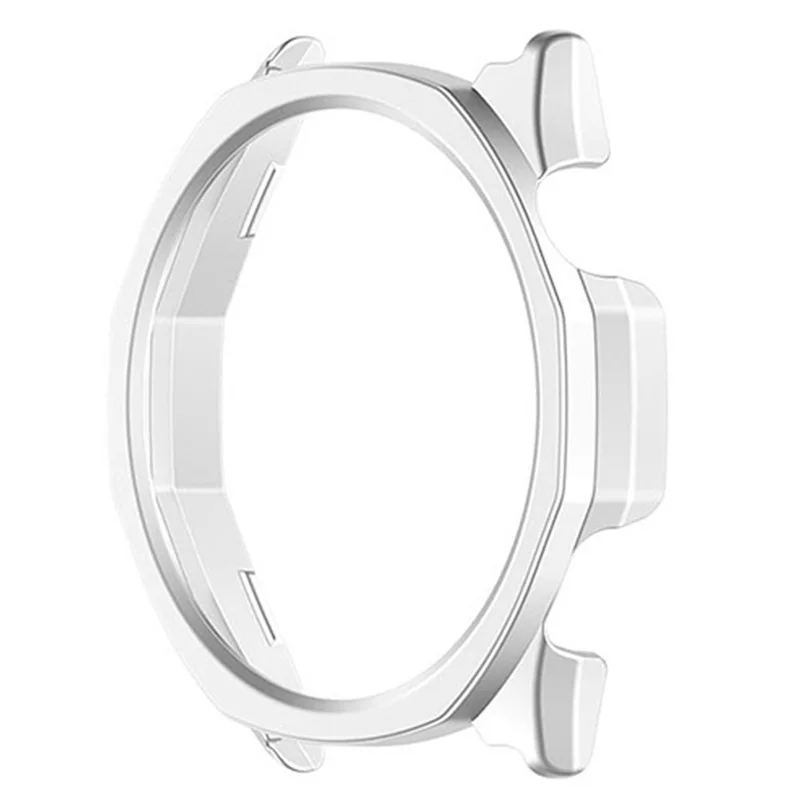Huawei Watch GT 6 46mm Gehäuse Halb eingeschlossener PC Schutzhülle - Silber