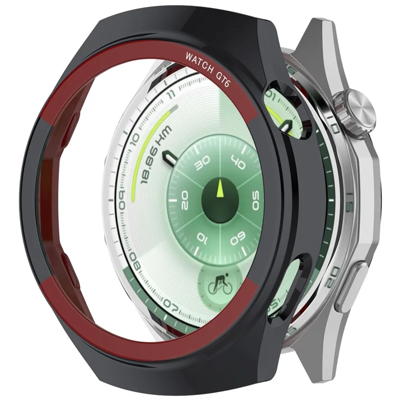 For Huawei Watch GT 6 46mm Protective Case Hard PC Smart Watch Transfer Case Cover