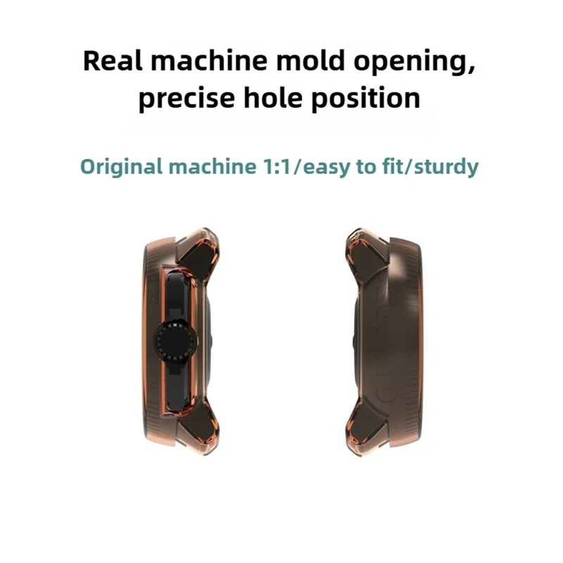 Custodia protettiva per orologio Suunto Race 2 - Arancione trasparente