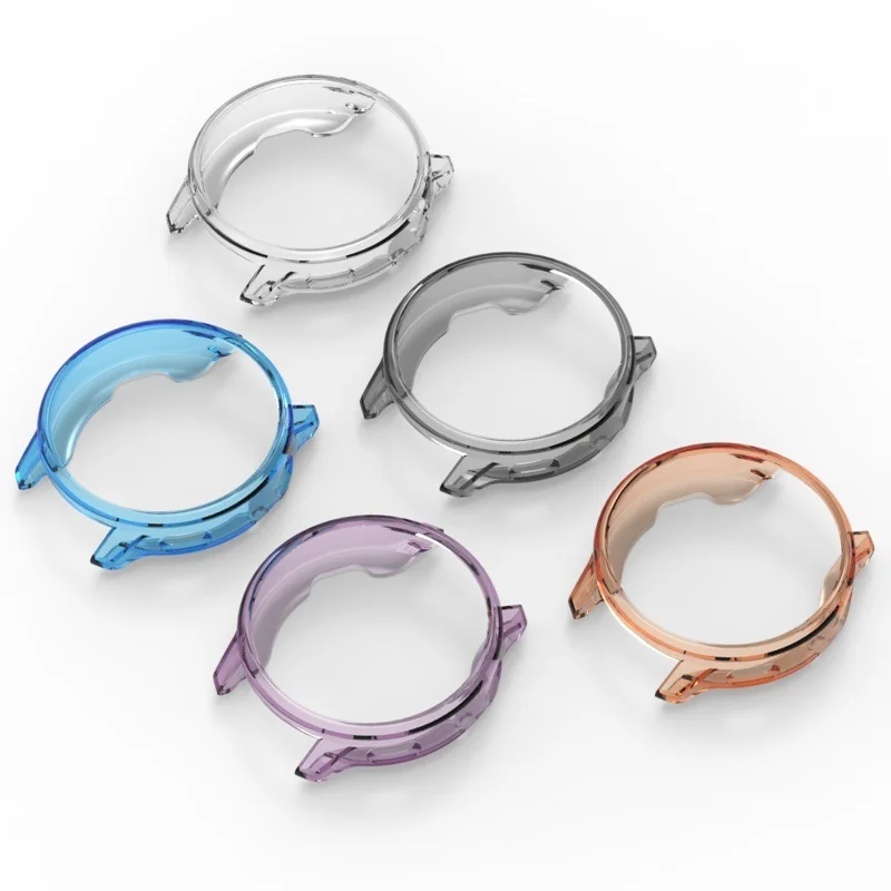 Garmin Venu 4 41mm Étui de protection pour montre TPU Housse creuse - Bleu transparent