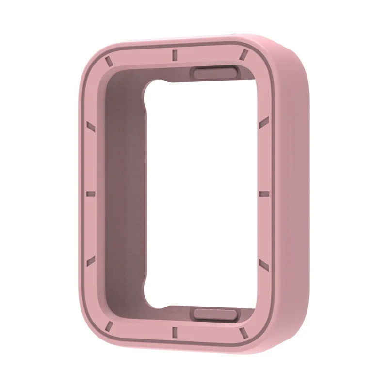 Xiaomi Smart Band 9 Pro TPU-Hülle Hohler Schutzrahmen Uhrencover - Pink