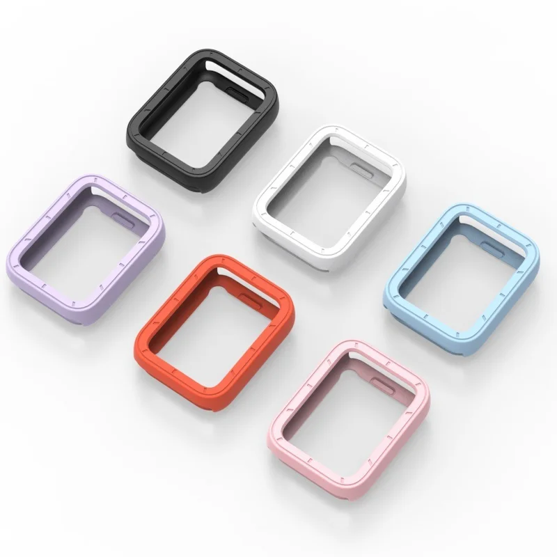 Xiaomi Smart Band 9 Pro TPU-Hülle Hohler Schutzrahmen Uhrencover - Pink