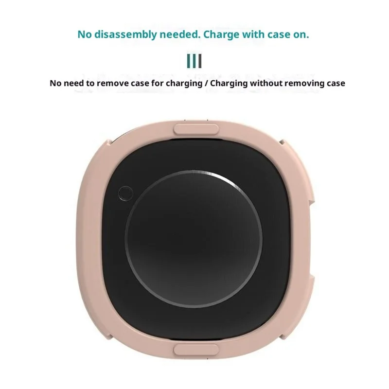 Capa Protetora de Quadro Oco de TPU para Samsung Galaxy Watch8 44mm - Preta