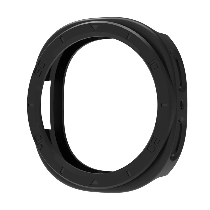 Capa Protetora de Quadro Oco TPU de 40 mm para Samsung Galaxy Watch8 - Preta