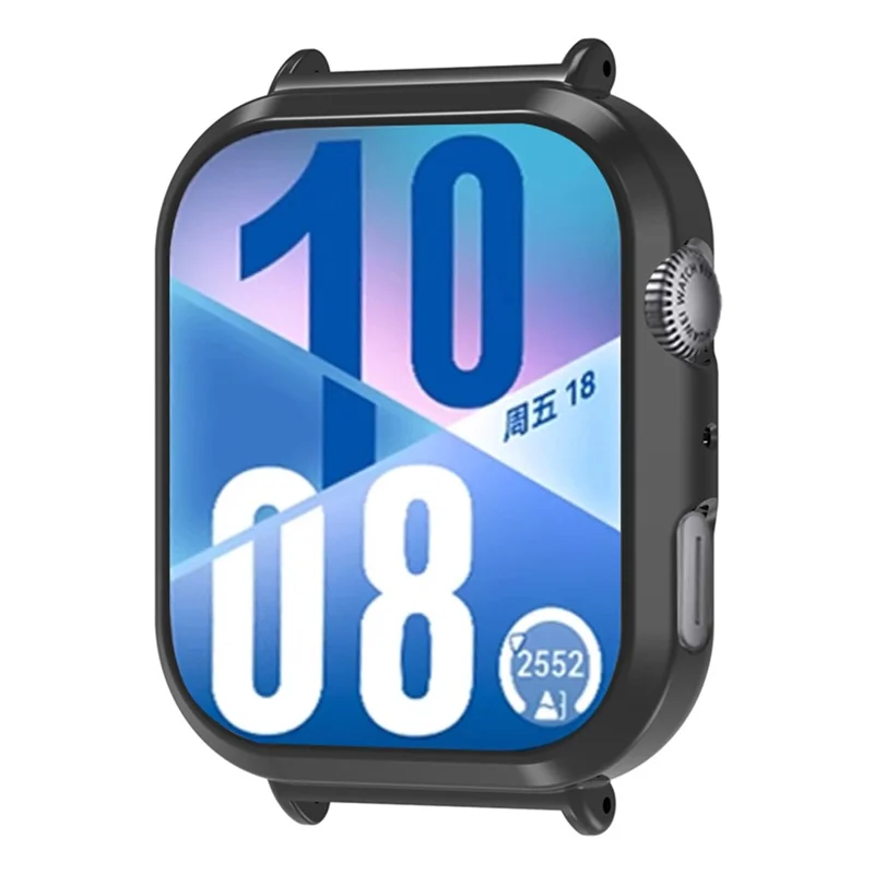 Huawei Watch Fit 4 Pro Uhrengehäuse Hohlraum PC Uhren Schutzhülle - Schwarz