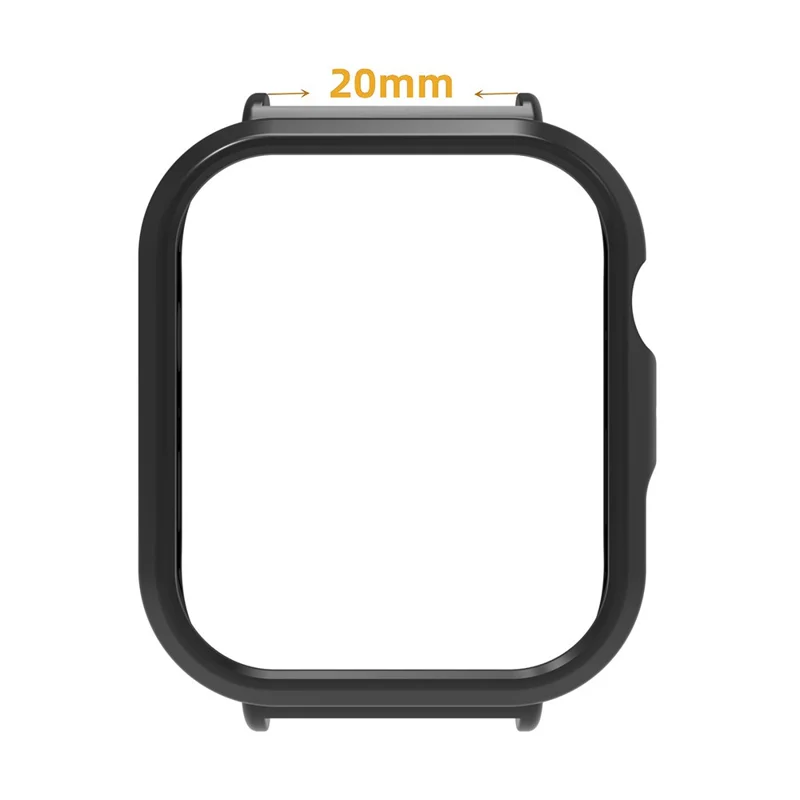 Huawei Watch Fit 4 Pro Uhrengehäuse Hohlraum PC Uhren Schutzhülle - Schwarz