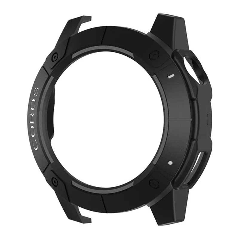 Coros Nomad Watch Case Anti Scratch Armor Design Sanded Hard PC Watch Protective Cover - Preto / Branco